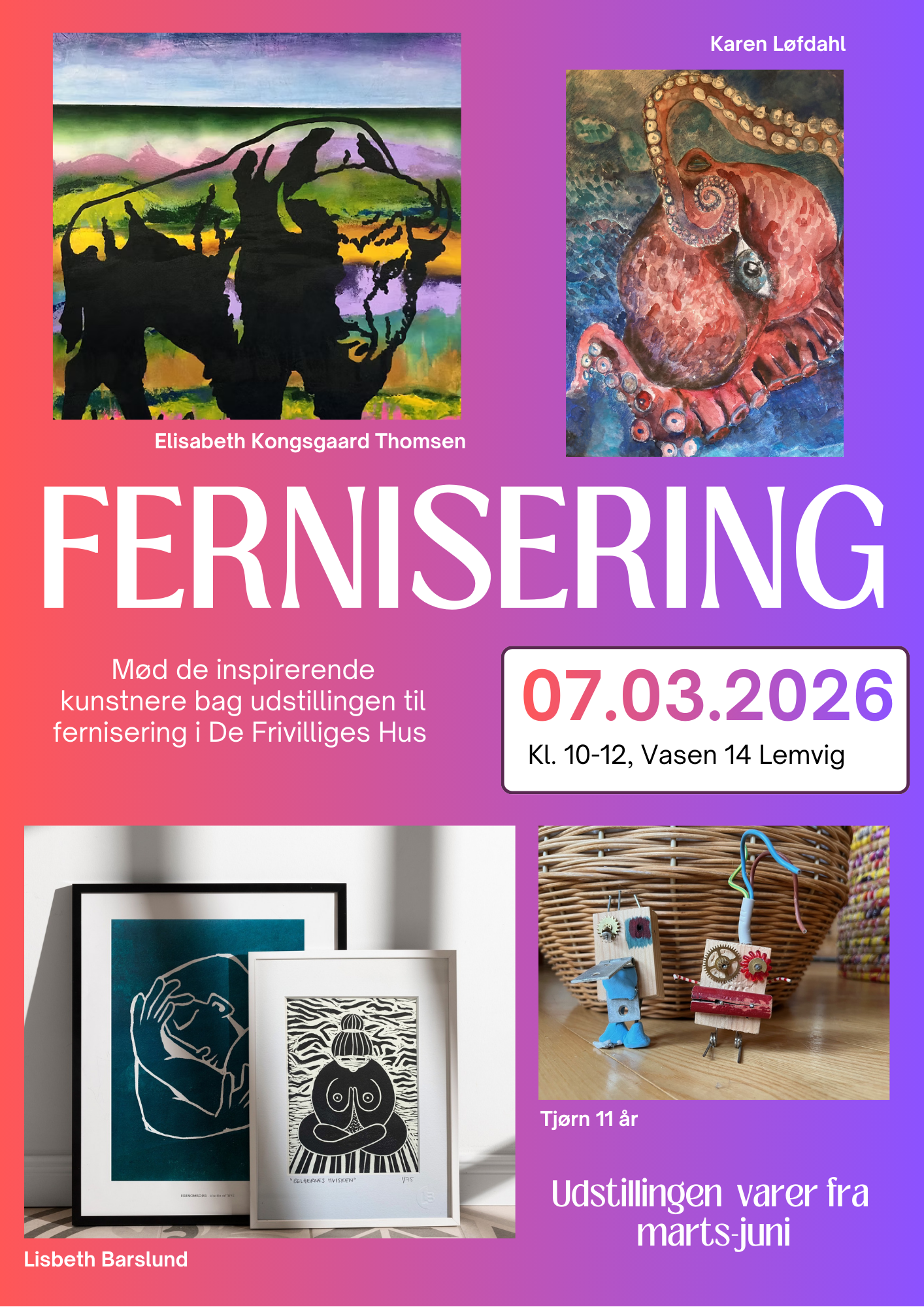 Fernisering 07. marts 2026